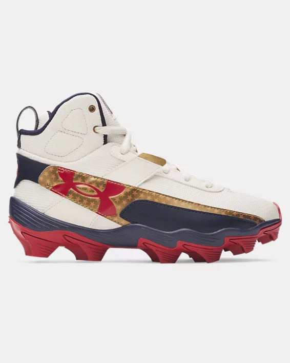 UA Harper 10 RM Jr. LE USA Boys Baseball Cleats