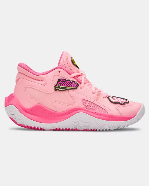 UA Jet 25 VC Grade School Basketball Shoes