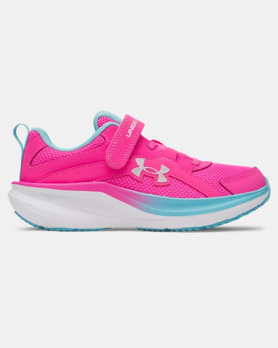 UA Assert 11 AC Girls Pre-School Running Shoes