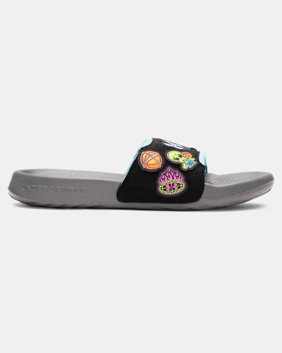 UA Ignite Select Patches Boys Slides