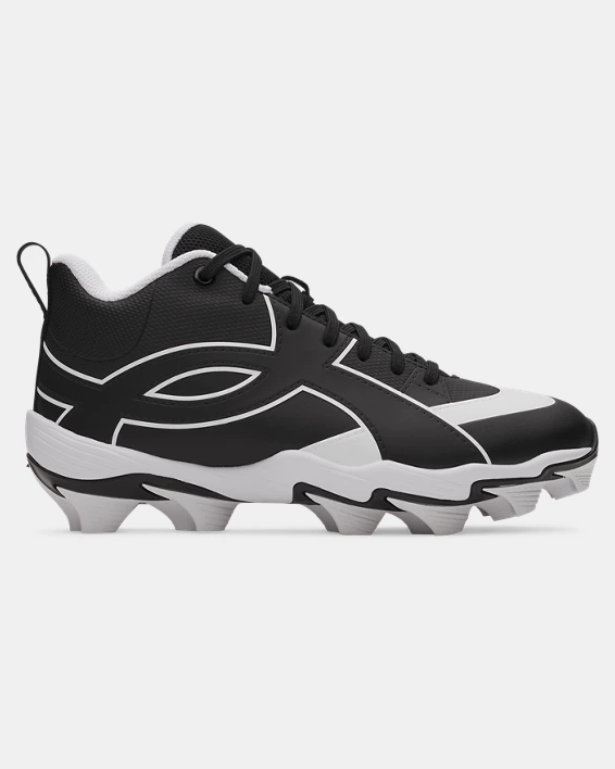 UA Leadoff Icon Mid RM Jr. Boys Baseball Cleats