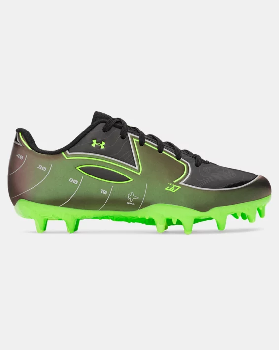 UA Blur Select Jr. Justin Jefferson Going Dark Boys Football Cleats