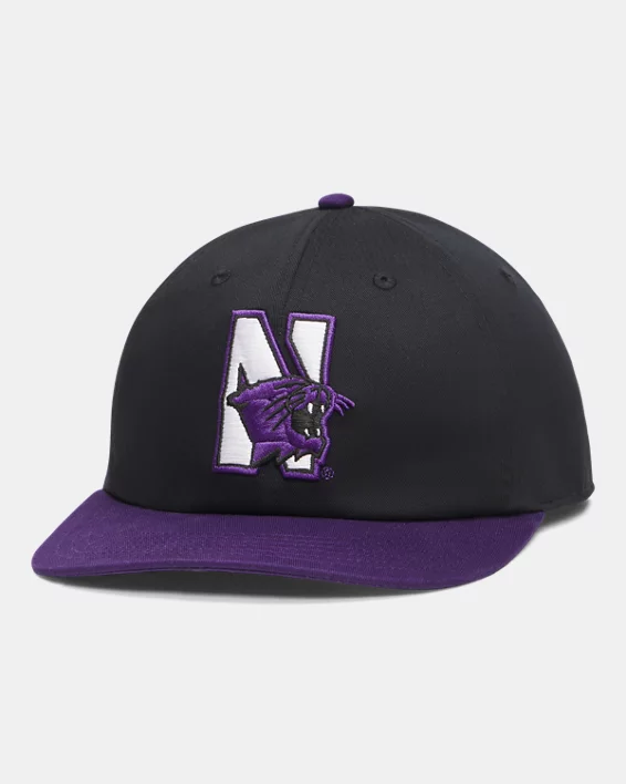UA Washed Cotton Low Collegiate Unisex Flat Brim Hat