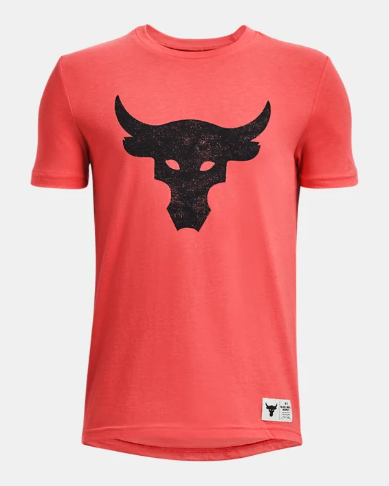 Boys Project Rock Brahma Bull Short Sleeve