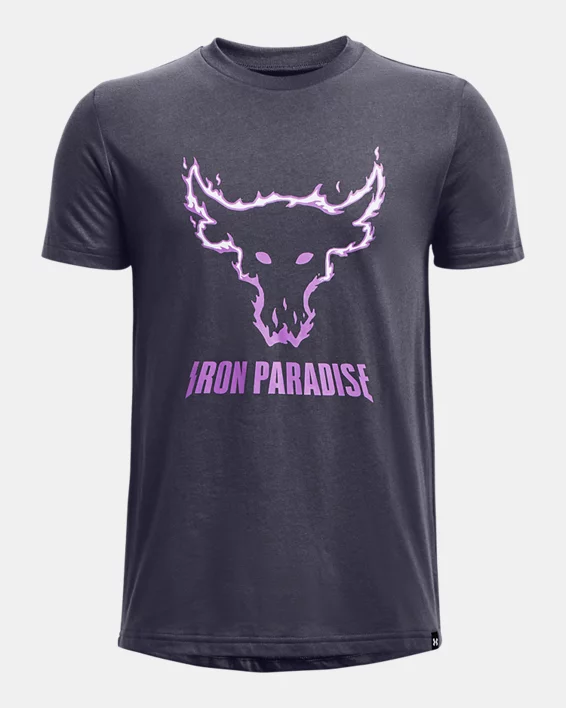 Project Rock Brahman Boys Short Sleeve