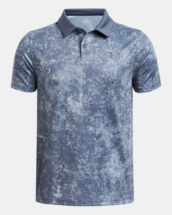 UA Performance Printed Boys Polo