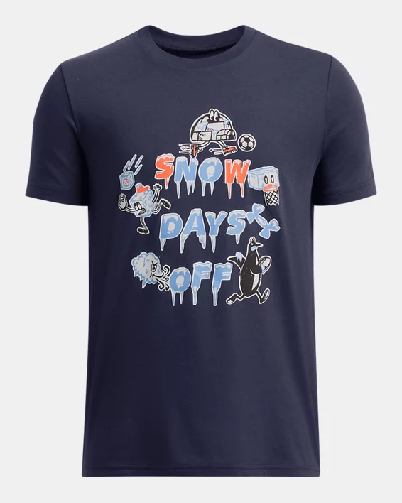 UA Snow Days Off Boys Short Sleeve