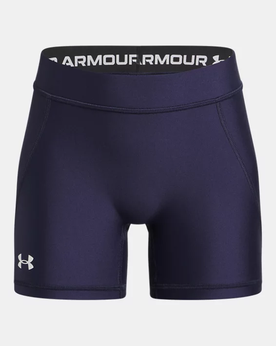 UA Team 4" Shorty Girls Shorts