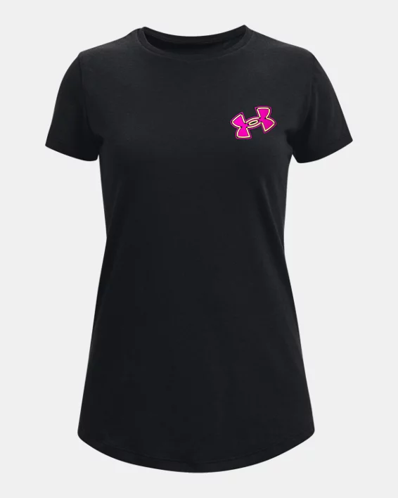 UA BTS Patch Girls Short Sleeve
