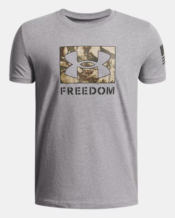 UA Freedom Big Logo Boys T-Shirt
