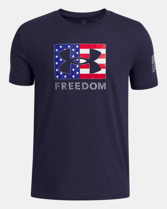 UA Freedom Big Logo Boys T-Shirt