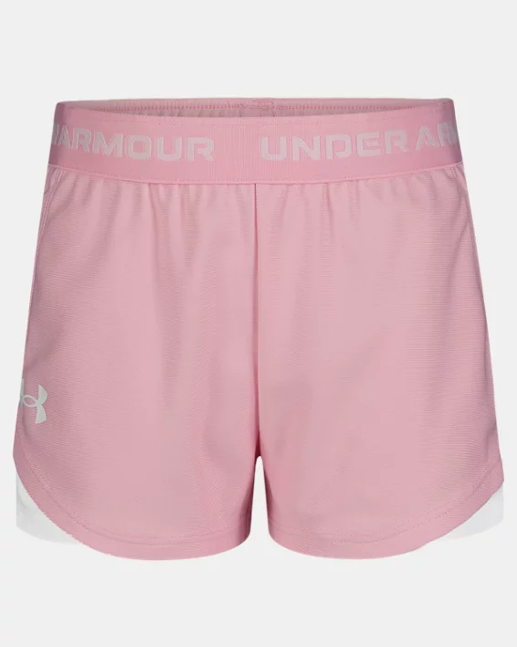 UA Tech Play-Up Little Girls Shorts