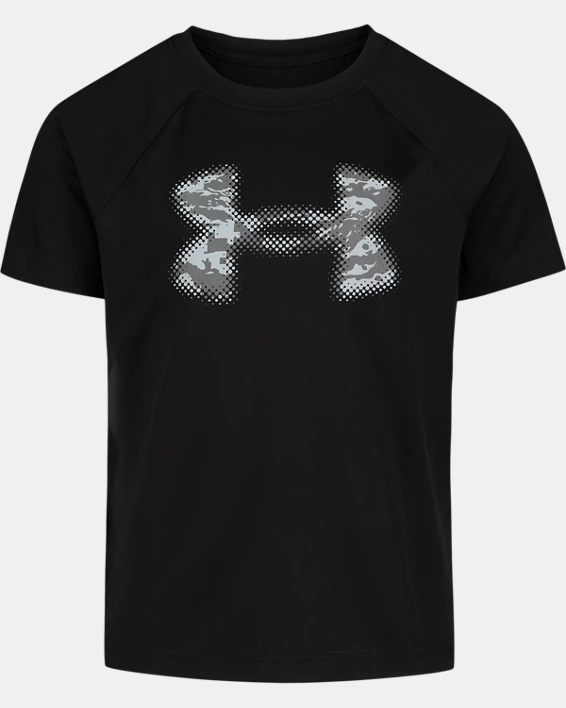 UA Tech Big Logo Little Boys Short Sleeve