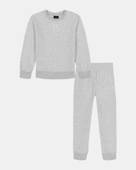 UA Rival Little Boys Crewneck Set