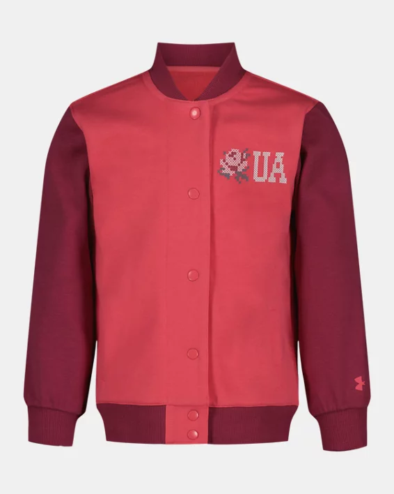 UA Rival Little Girls Bomber Jacket