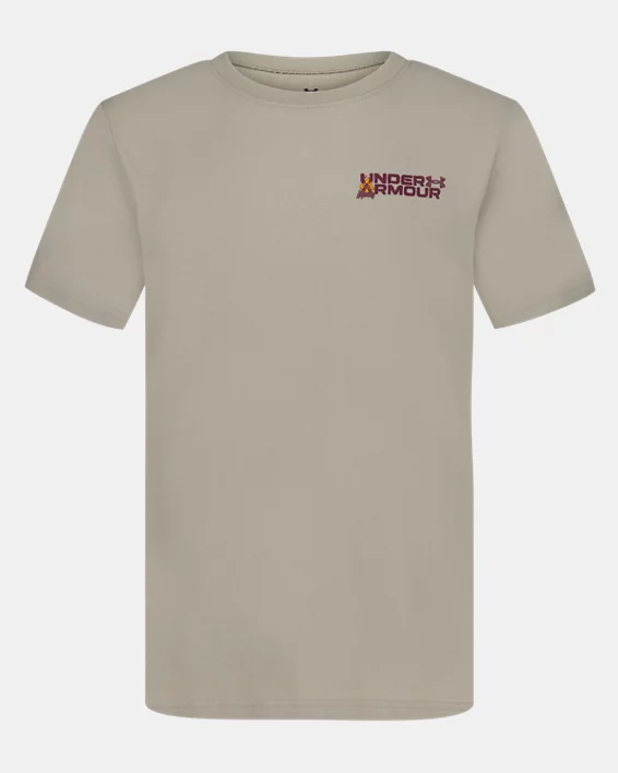 UA Camp Essentials Boys Short Sleeve