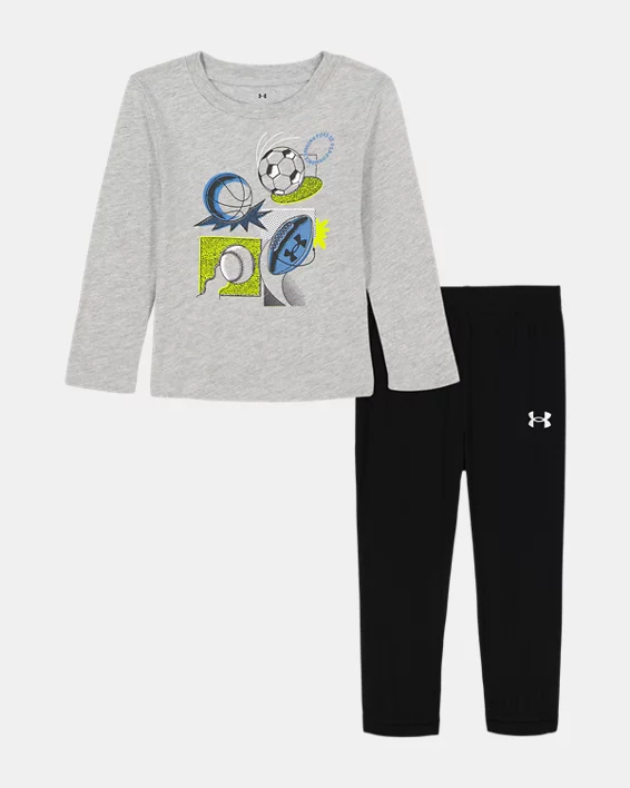 UA Multi Sport Infant Boys Long Sleeve Set