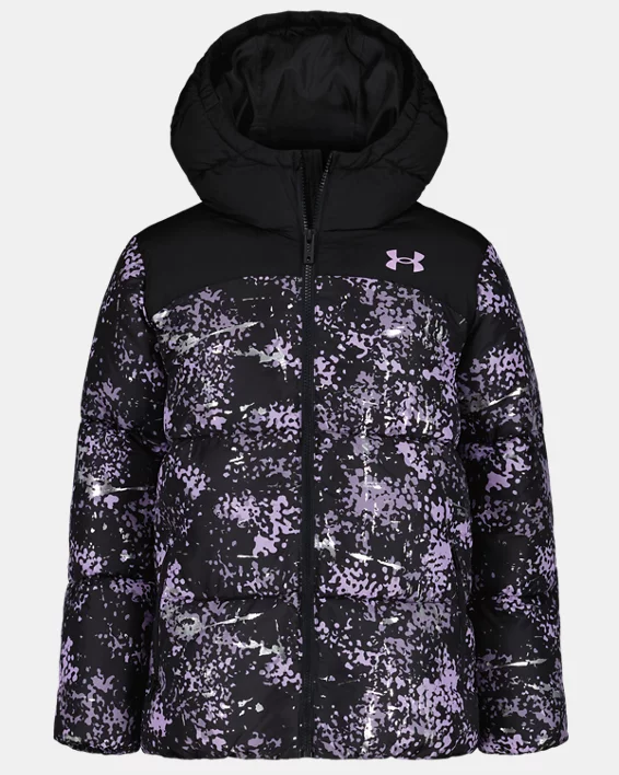 UA Prime Printed Girls Puffer Jacket