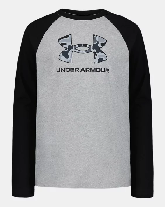 UA Frogskin Boys Long Sleeve Raglan