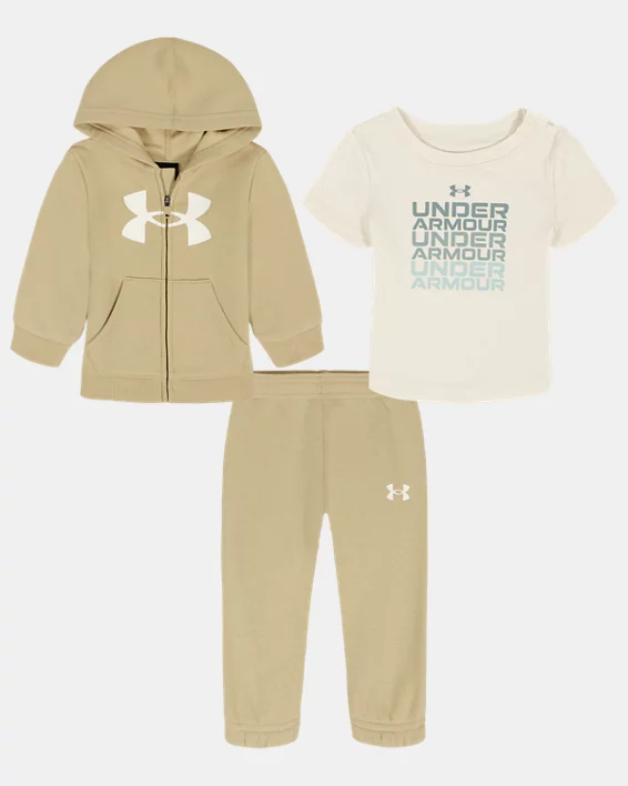UA Rival Newborn Boys 3-Piece Hoodie Set