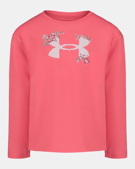 UA Tech Stitch Little Girls Long Sleeve