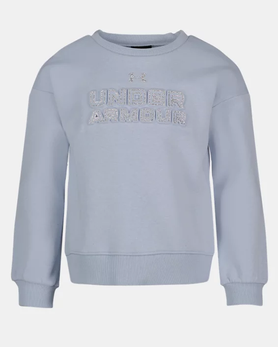 UA Rival Toddler Girls Crewneck Pullover