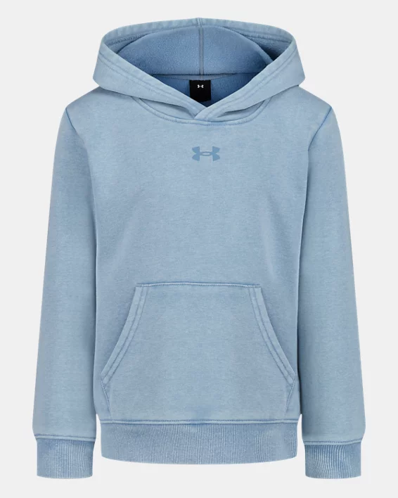UA Rival Acid Wash Little Boys Hoodie