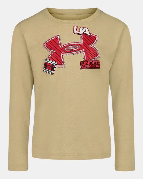 UA Varsity Logo Little Boys Long Sleeve