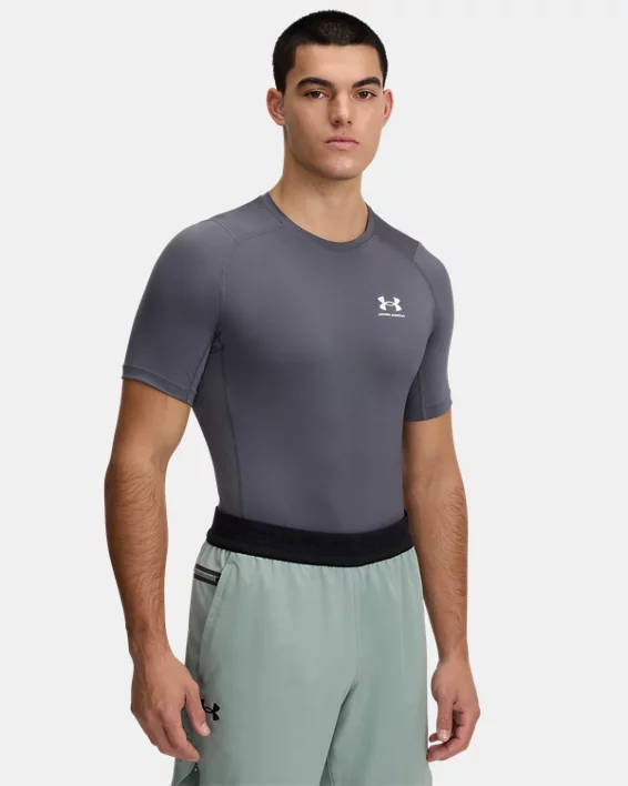 HeatGear Mens Compression Short Sleeve