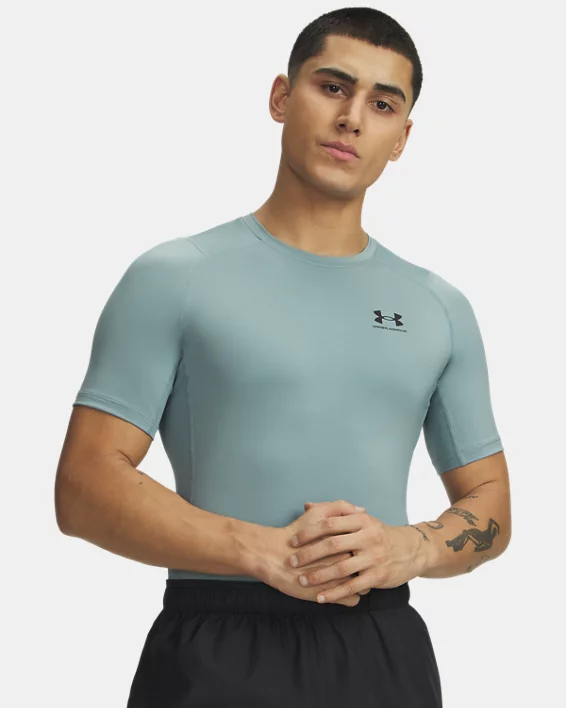HeatGear Mens Compression Short Sleeve