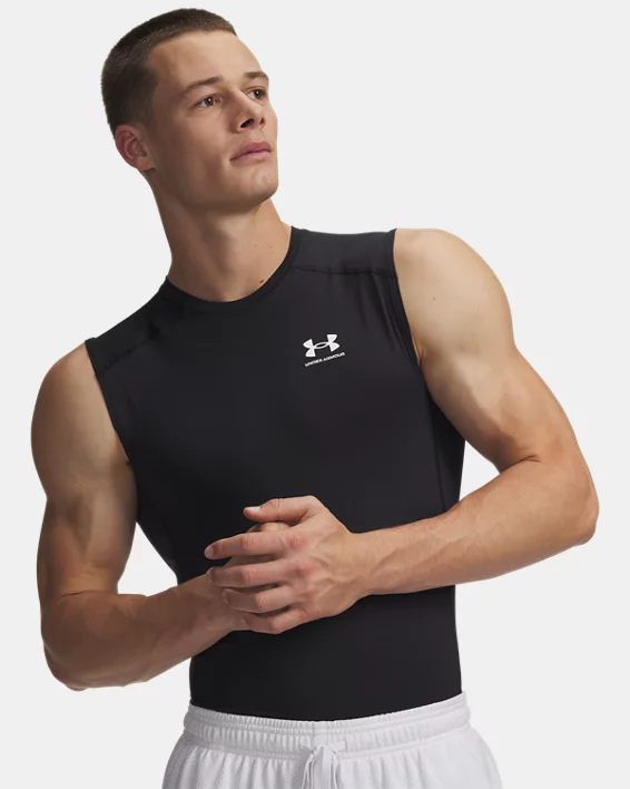 HeatGear Mens Compression Sleeveless