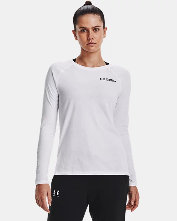 UA Script Wordmark Womens Long Sleeve
