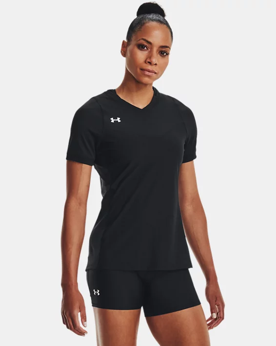 UA Powerhouse 2.0 Womens Volleyball Short Sleeve Jersey