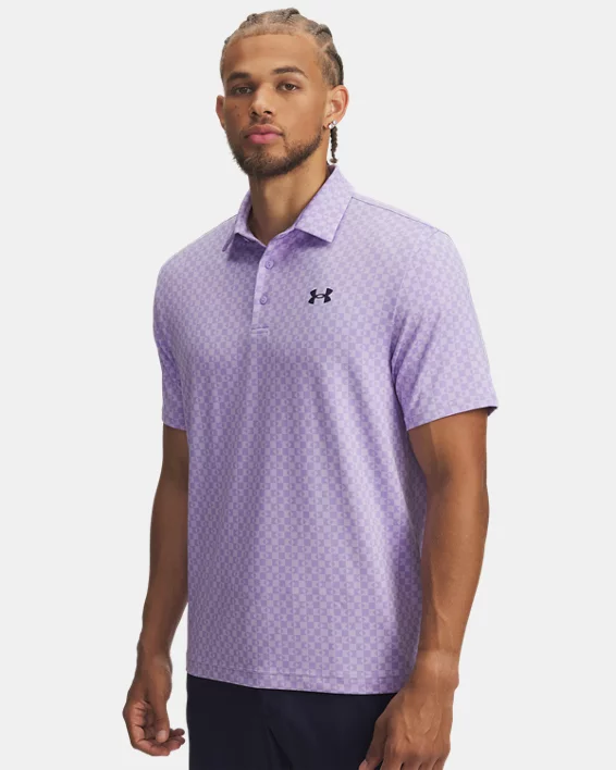 UA Playoff 3.0 Printed Mens Polo