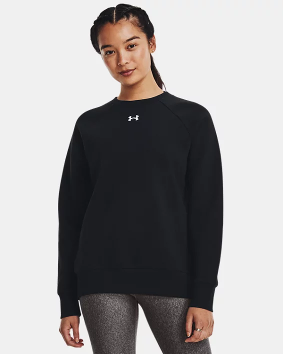 UA Rival Fleece Womens Crew