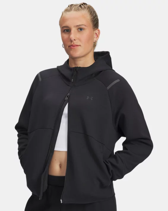 UA Unstoppable Fleece Womens Full-Zip