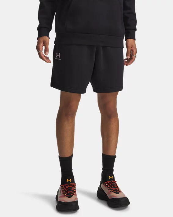 UA Icon Fleece Mens 7.75" Shorts