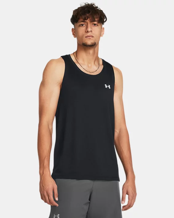 UA Launch Mens Singlet