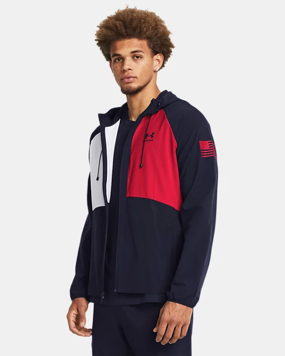 Midnight Navy-Red-410