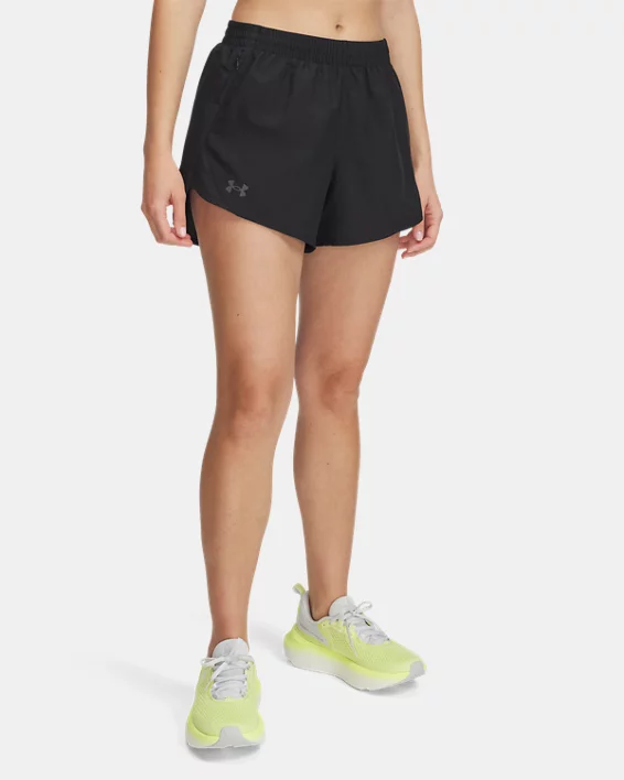 UA Fly-By Womens 3.5" Shorts