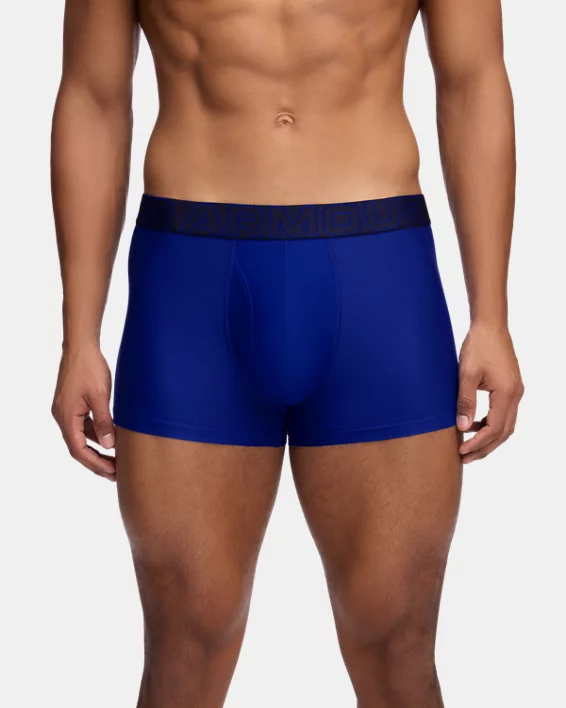 UA Performance Tech Mens 3" 3-Pack Boxerjock