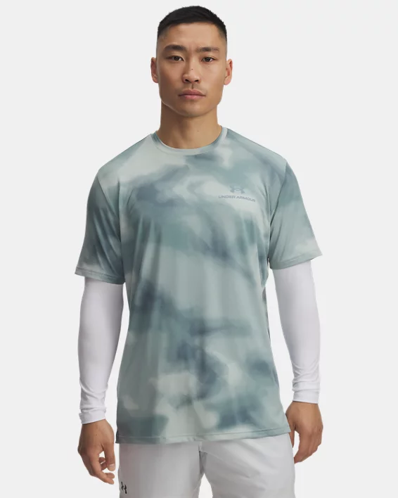UA Vanish Energy Printed Mens Short Sleeve