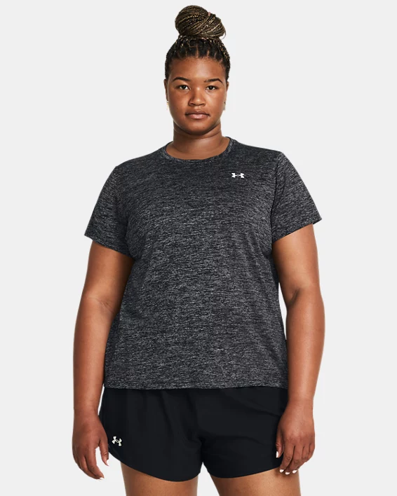 UA Tech Twist Womens Short Sleeve