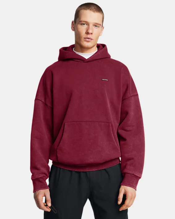 UA Icon Heavyweight Fleece Wash Mens Oversized Hoodie
