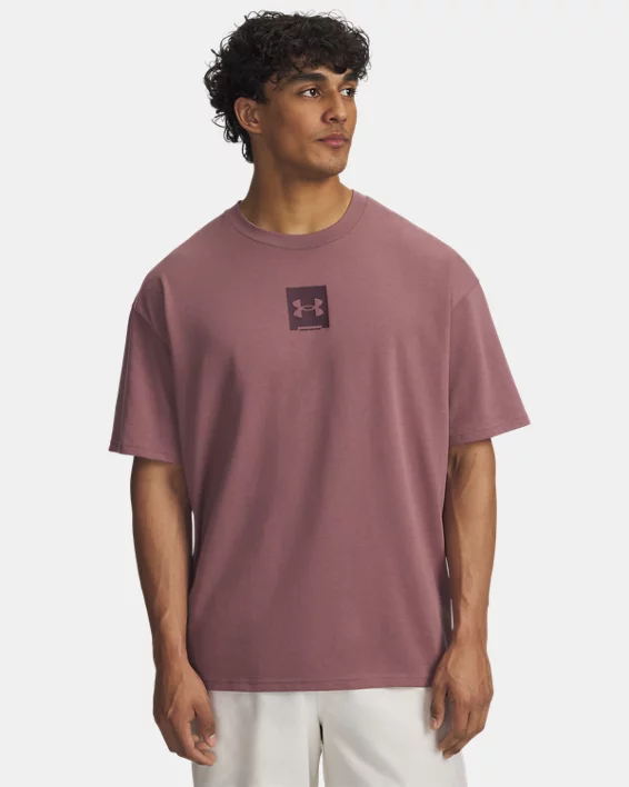 UA Heavyweight SM Box Mens Short Oversized Sleeve