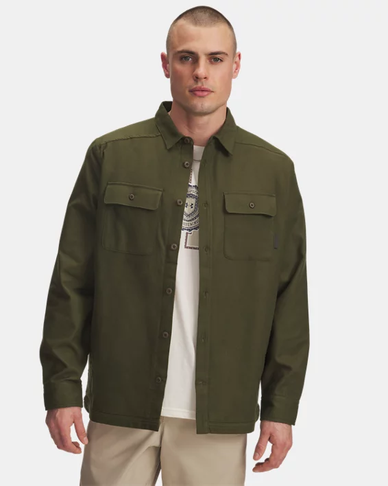 UA Fleece Lined Mens Flannel