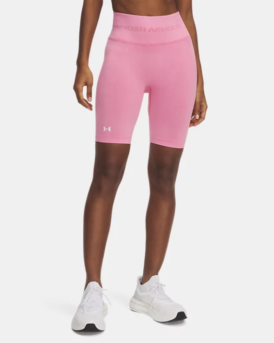 UA Vanish Seamless Washed Womens 7" Shorts