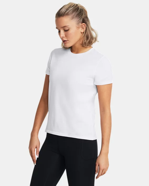 UA Icon Charged Cotton Womens Short Sleeve