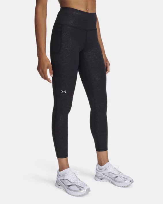 UA Motion Gloss Womens Ankle Leggings