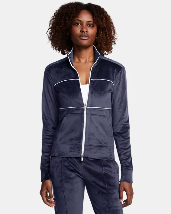 UA Velour Womens Track Jacket
